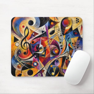 Muzikale Abstracte Kunst Kandinsky Stijl Muismat