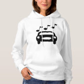 Muzikale Auto Hoodie (Voorkant)