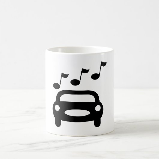 Muzikale Auto Koffiemok