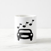 Muzikale Auto Koffiemok (Center)