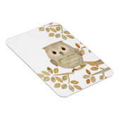 Muzikale Boom Uil Premium Flexi Magnet Magneet (Rechterzijde)