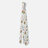 Muzikale bosdieren stropdas (Achterkant)