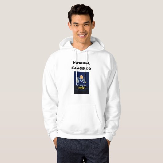 Muzikale Classico Hoodie (Voorkant volledig)