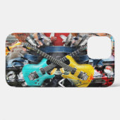 Muzikale collage: kleurrijke ritmische achtergrond Case-Mate iPhone case (Achterkant (horizontaal))