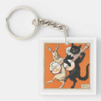 Muzikale Dansende Konijn en Kat
