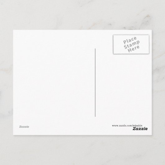 Muzikale eieren briefkaart (Achterkant)