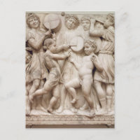 Muzikale engelen, reliëf uit de Cantoria