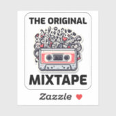 Muzikale Explosie: '80s Mixtape Magic Sticker (Vel)