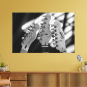 Muzikale Familie Foto Canvas Afdruk (Insitu (Woonkamer))