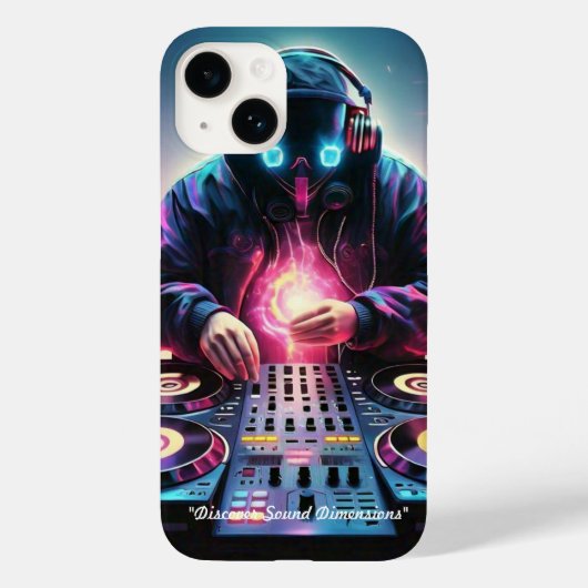 "Muzikale gebieden verkennen" Case-Mate iPhone Case (Achterkant)