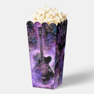 Muzikale Gitaar Popcorn Box Bedankdoosjes