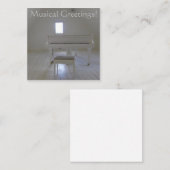 Muzikale Groeten! Notitiekaartje (Voorkant / Achterkant)