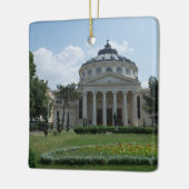 Muzikale groeten uit Boekarest! Keramisch Ornament (Links)