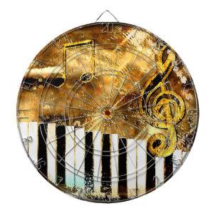 Muzikale Grunge Dartbord