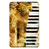 Muzikale Grunge Magnet Magneet (Verticaal)