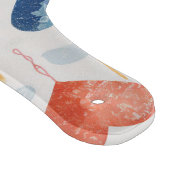 Muzikale harten gebottelde vormige snijplank (Hoek)