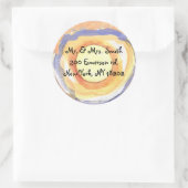 Muzikale Hemsa Bar Bat Mitzvah Sticker Seal (Tas)