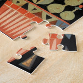 Muzikale Katten Folk Art Legpuzzel (Zijkant)