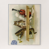 "Muzikale Katten" Legpuzzel (Verticaal)
