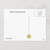 MUZIKALE KERSTNACHT / SANTA BUGLER FEESTDAGENKAART (Achterkant)