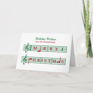 Muzikale kerstvakantie Kaart