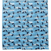 muzikale kittens douchegordijn (Voorkant)