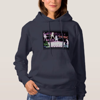 Muzikale kunstenaar hoody