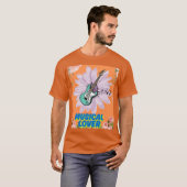 Muzikale liefhebber T-shirt (Voorkant volledig)