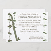 Muzikale Natuur / fagot Kaart (Voorkant / Achterkant)