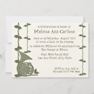 Muzikale Natuur / Franse hoorn Kaart