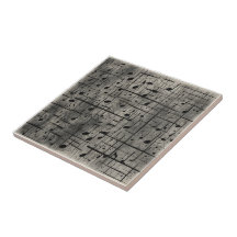 Muzikale noten op donkere houtskooltextuur