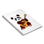 muzikale panda notitieboek (Rechterzijde)