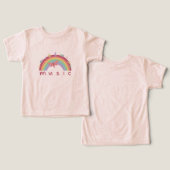 Muzikale regenboog voor kinderen (Ontwerp Voorkant & Achterkant)