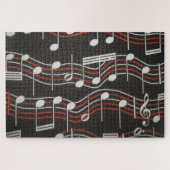 muzikale scènepuzzel legpuzzel (Horizontaal)