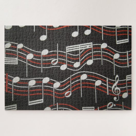 muzikale scènepuzzel legpuzzel (Horizontaal)