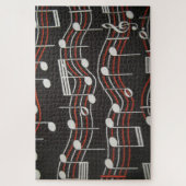 muzikale scènepuzzel legpuzzel (Verticaal)