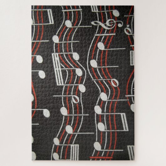 muzikale scènepuzzel legpuzzel (Verticaal)