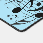 Muzikale Score Design Desk Mat (Hoek)