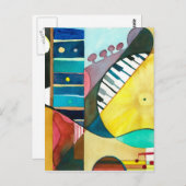 Muzikale serie - Gitaar Tracks Briefkaart (Voorkant / Achterkant)