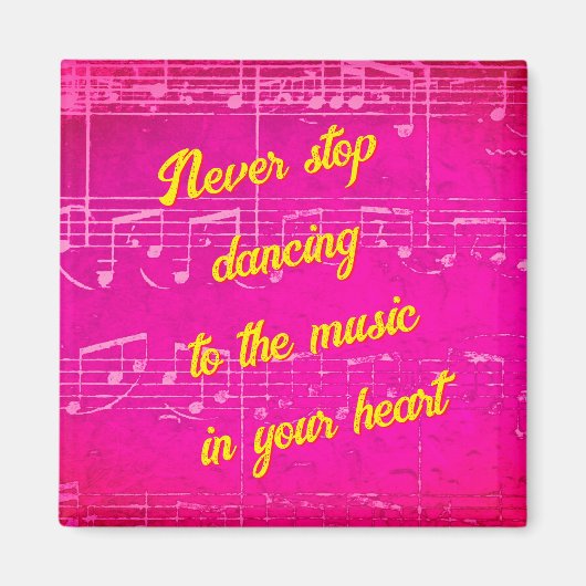 Muzikale stappen - Cha-Cha-Charming Magneet (Voorkant)