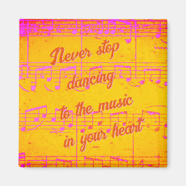 Muzikale stappen - Citrus Jam Magnet