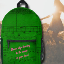 Muzikale stappen - Forest Fanfare Rugzak