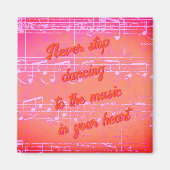 Muzikale Stappen - Mango Tango Magneet (Voorkant)