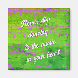 Muzikale stappen - nieuwe jazzmagneet magneet