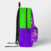 Muzikale stappen - Royal Dance Backpack Bedrukte Rugzak (Links)