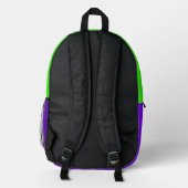 Muzikale stappen - Royal Dance Backpack Bedrukte Rugzak (Achterkant)