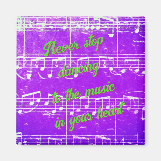 Muzikale stappen - Royal Dance Magnet (Voorkant)