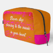 Muzikale stappen - Sunset Samba Travel Toilettas Toilettasje (Rechterhoek)