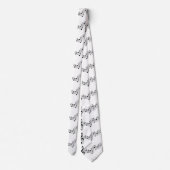 Muzikale stropdas (Achterkant)