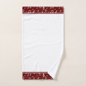 muzikale symbolen badhanddoek set bad handdoek (Handdoek)